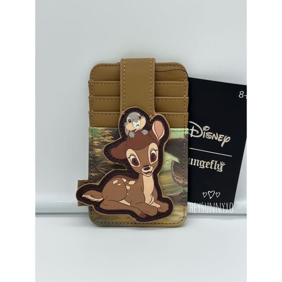 Loungefly Handbags - Loungefly Disney Bambi & Thumper Peeking Cardholder